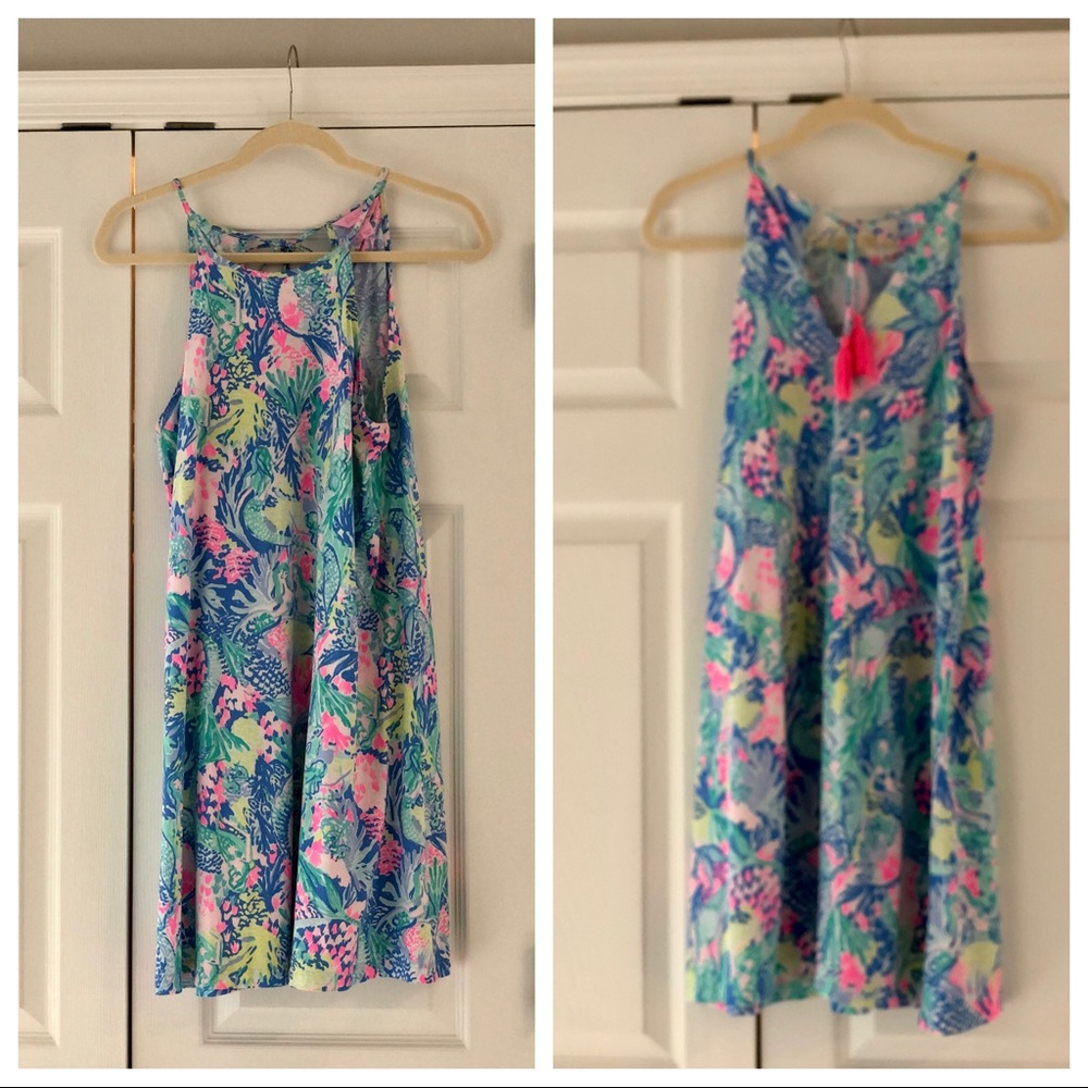 Lilly Pulitzer Margot Swing Dress Mermaids Cove